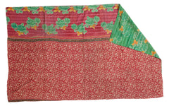 Vintage Indian Kantha Quilt // ONH Item 2718 Image 1