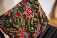 Rose Rug Fragment Pillow // ONH Item 2722 Image 4