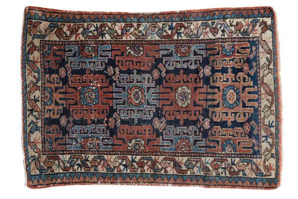 2.5x4 Vintage Persian Lilihan Rug // ONH Item 2725