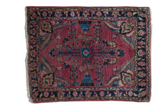 2x3 Vintage Persian Sarouk Rug Mat // ONH Item 2732