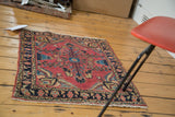 2x3 Vintage Persian Sarouk Rug Mat // ONH Item 2732 Image 3