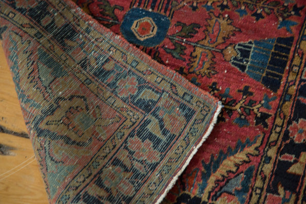 2x3 Vintage Persian Sarouk Rug Mat // ONH Item 2732 Image 5