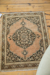 2x2.5 Antique Tabriz Rug Mat // ONH Item 2736 Image 4