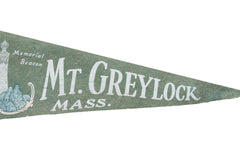 Vintage Mt. Greylock Mass. Felt Flag Banner // ONH Item 2748 Image 1