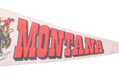 Vintage Montana Felt Flag Banner // ONH Item 2793 Image 1