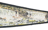 Vintage Niagara Falls felt banner showing waterfall illustration and 