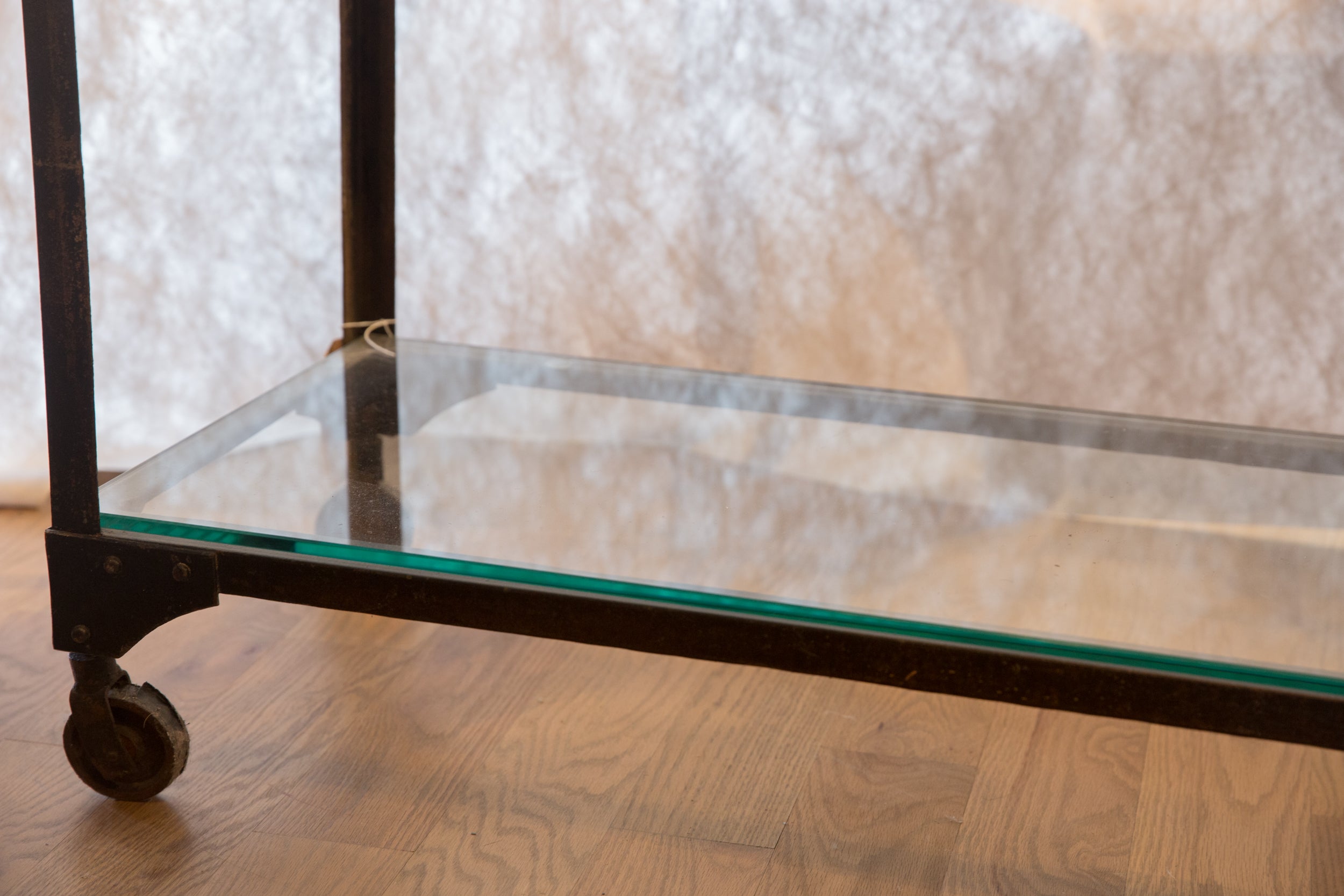 Antique Soapstone Industrial Counter Table // ONH Item 2837 Image 1