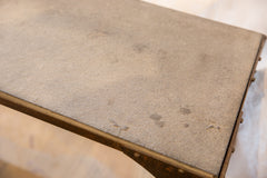 Antique Soapstone Industrial Counter Table // ONH Item 2837 Image 3