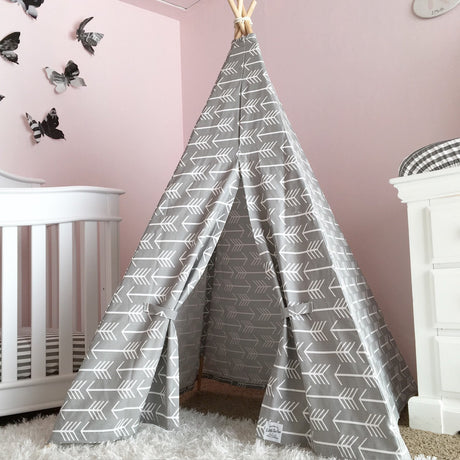 Kids Gray Teepee Arrows // ONH Item 2852