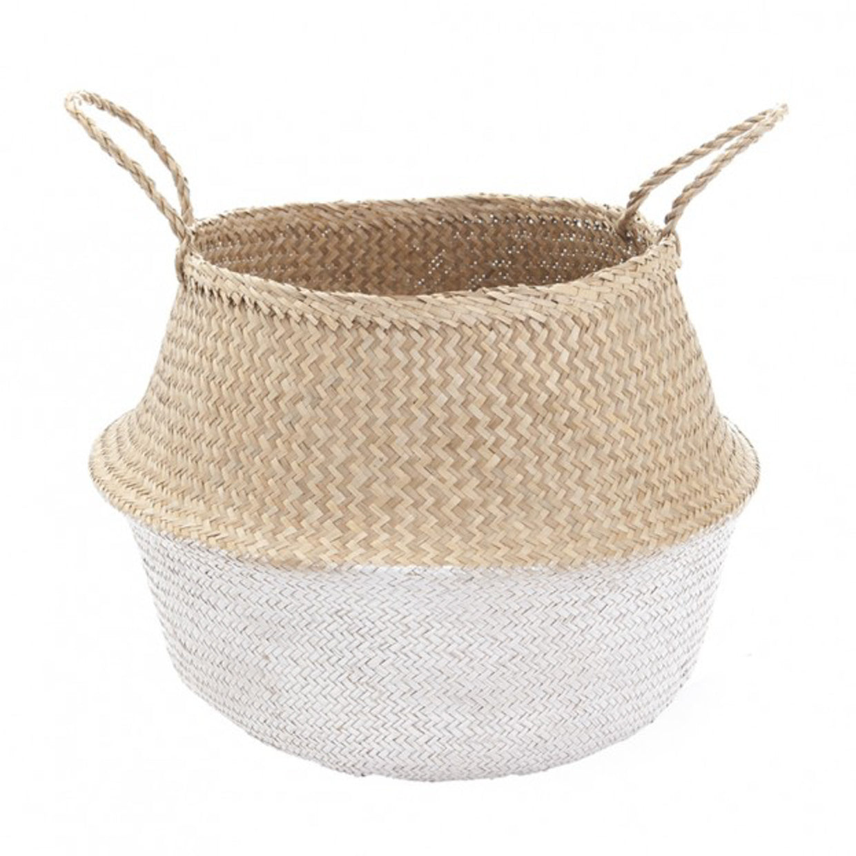 LG White Dipped Belly Basket // ONH Item 2913