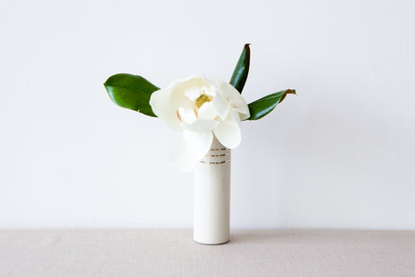 Gold Band Vase // ONH Item 2924