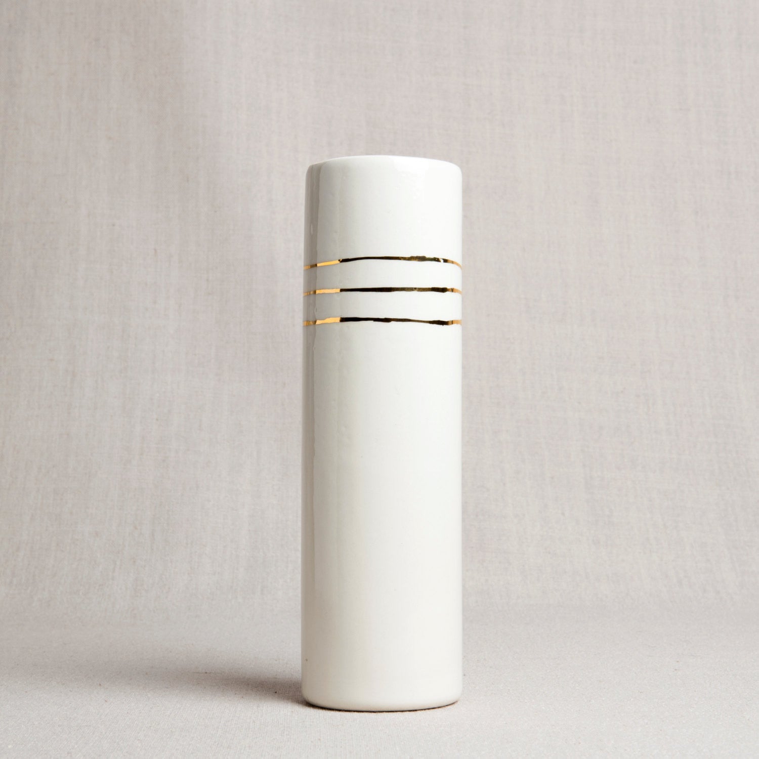 Gold Band Vase // ONH Item 2924 Image 1