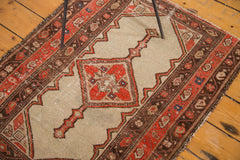 3x3.5 Antique Distressed Malayer Square Rug Mat // ONH Item 2938 Image 3