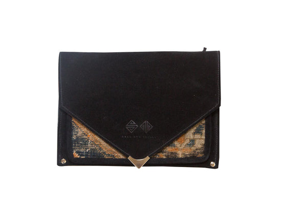 Handmade Rug Fragment Clutch // ONH Item 2940