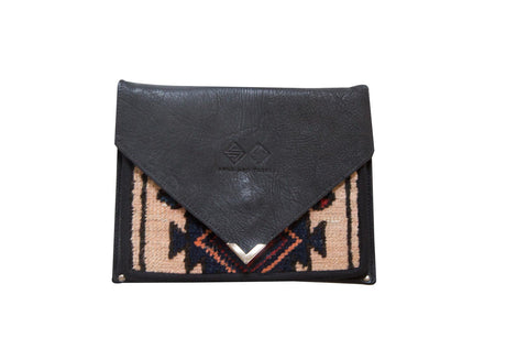 Handmade Rug Fragment Clutch // ONH Item 2942