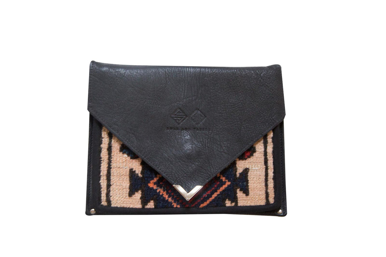 Handmade Rug Fragment Clutch // ONH Item 2942