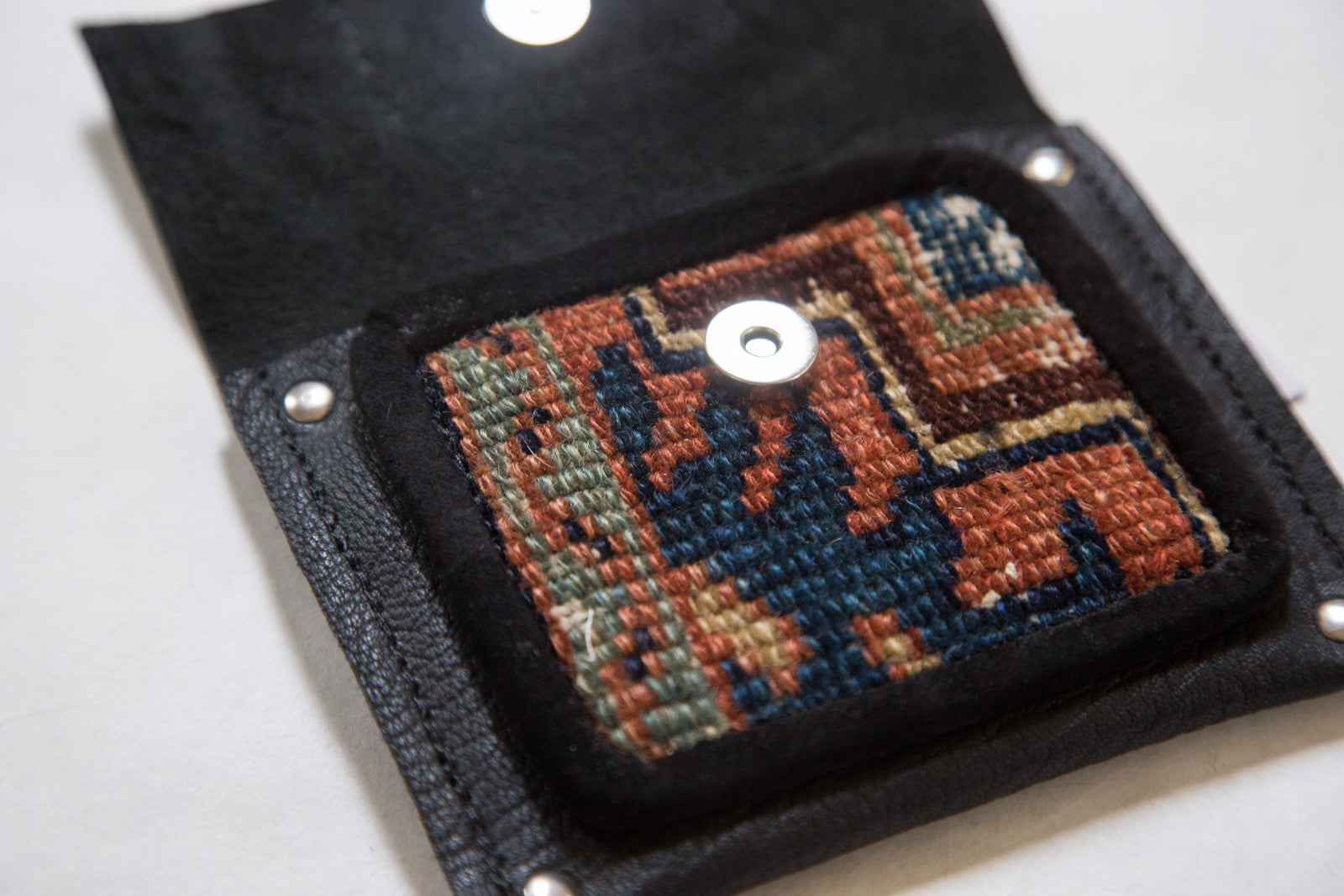 Rug Fragment Coin Purse // ONH Item 2949 Image 1