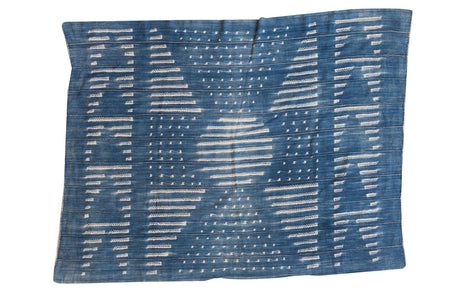 Batik Indigo Throw // ONH Item 2961