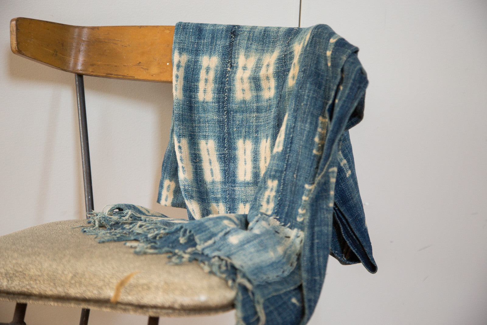 Batik Indigo Throw // ONH Item 2963 Image 1