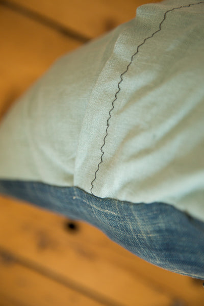 African Indigo Floor Pillow // ONH Item 2971 Image 5