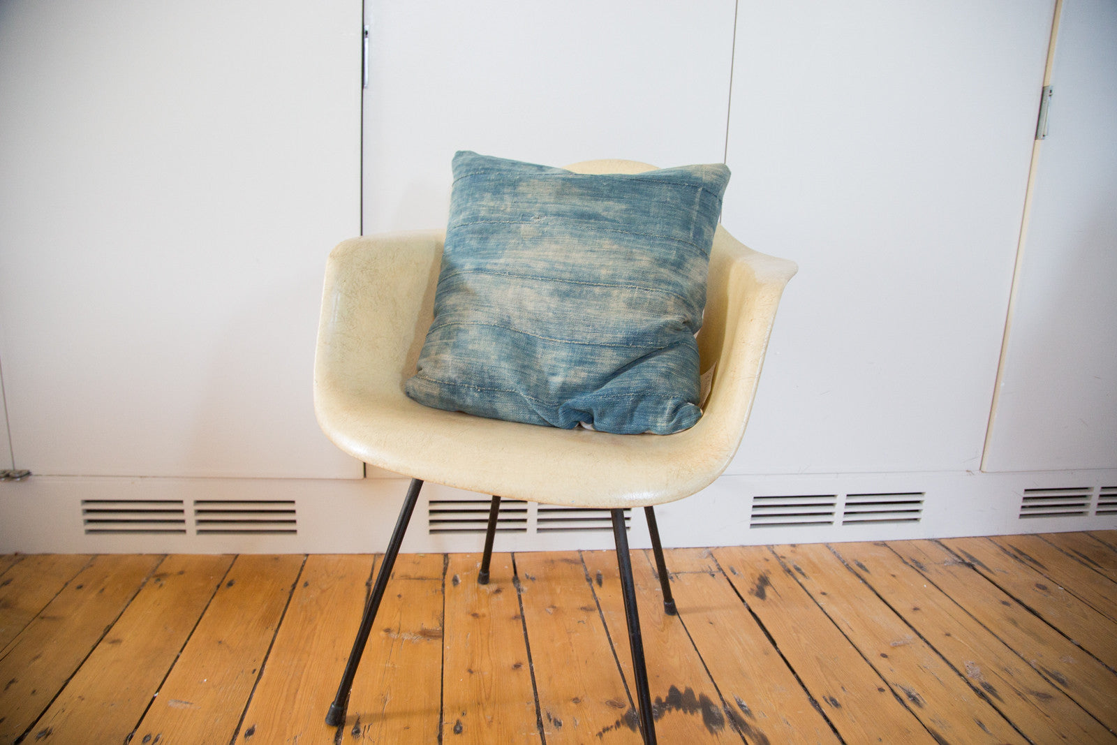 African Indigo Throw Pillow // ONH Item 2972B Image 1