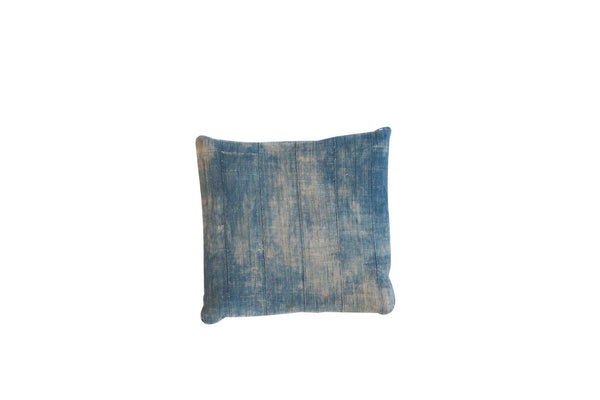 African Indigo Throw Pillow // ONH Item 2972B