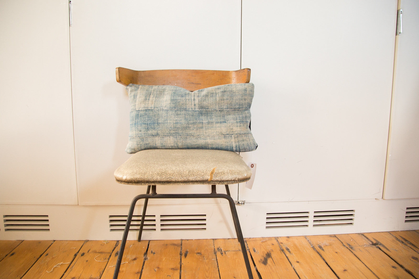 African Indigo Handmade Pillow // ONH Item 2974C Image 1