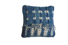 African Indigo Handmade Pillow // ONH Item 2977