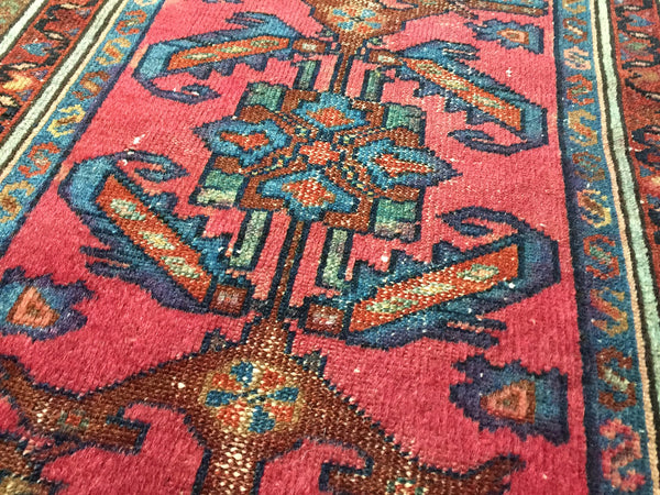 2x4 Distressed Antique Lilihan Rug // ONH Item 2978