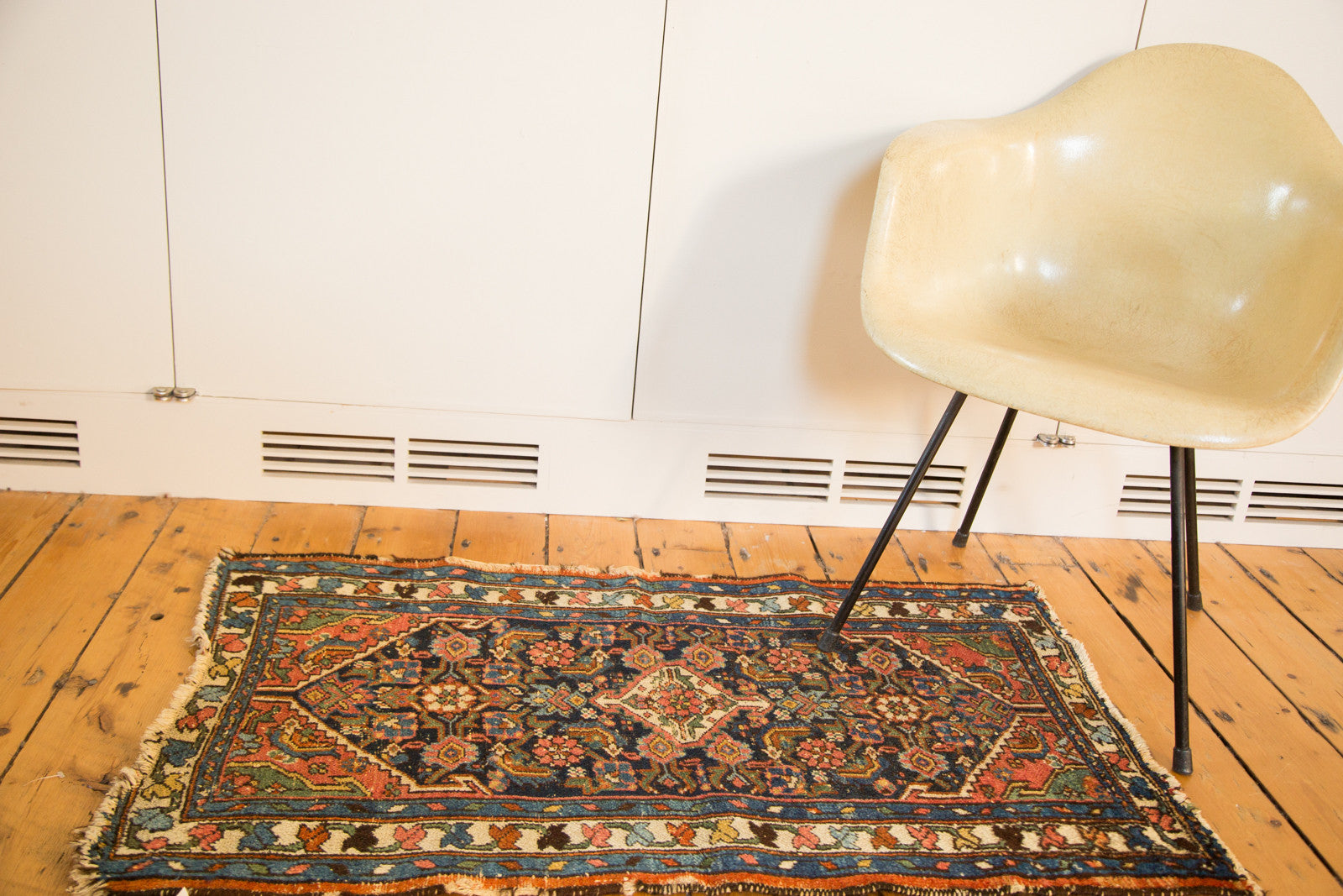 2x4 Vintage Distressed Hamadan Rug Runner // ONH Item 2993 Image 1