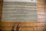 Stacked vintage democracy school charts, showing numerous historical topic titles.