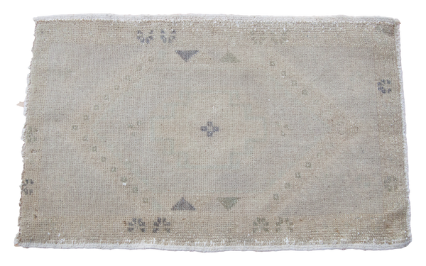 2x3 Vintage Oushak Rug // ONH Item ee001189