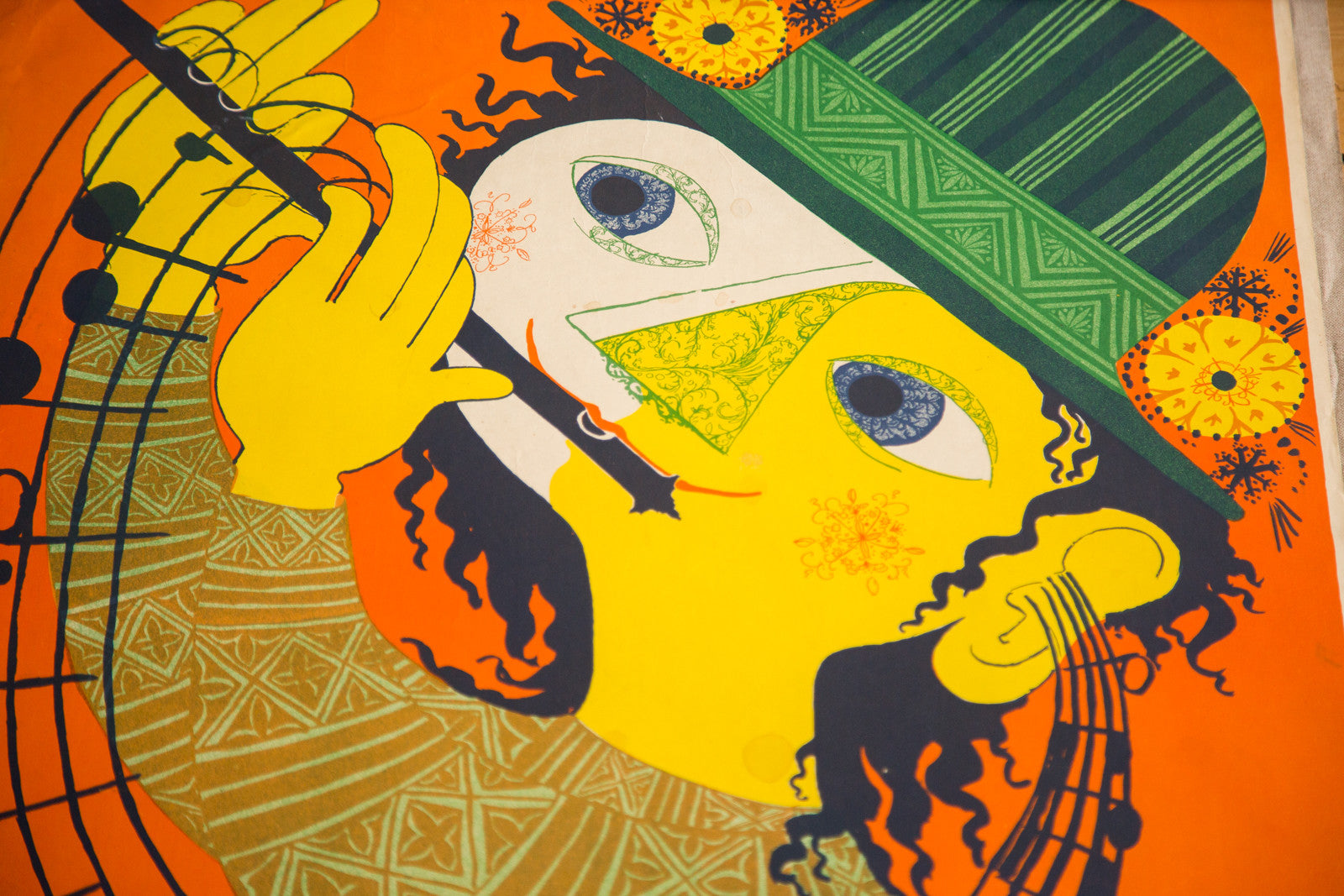 Mid Century Spil Selv Poster // ONH Item 3002 Image 1