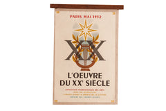 Mid Century French Louvre Poster // ONH Item 3003