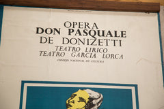 Mid Century Italian Opera Poster // ONH Item 3004 Image 2
