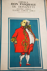 Mid Century Italian Opera Poster // ONH Item 3004 Image 3