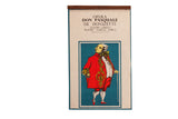Mid Century Italian Opera Don Pasquale poster, 1950s lithograph with red and gold character.