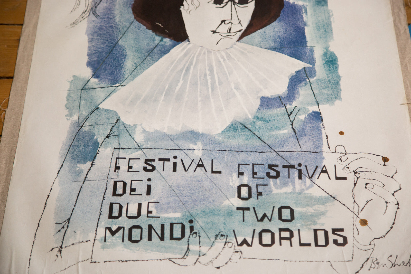 Mid Century Spoleto Art Poster // ONH Item 3007 Image 1