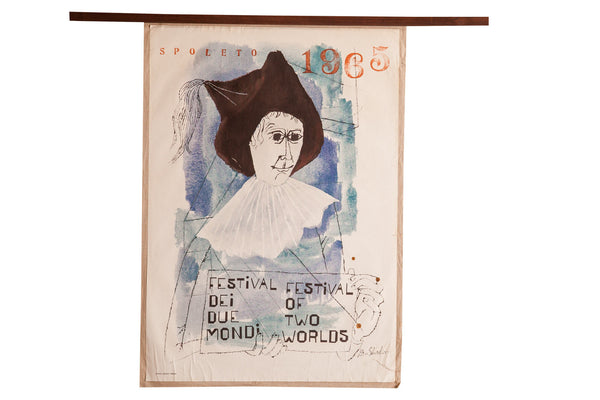 Mid Century Spoleto Art Poster // ONH Item 3007