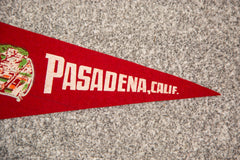 Pasadena California Felt Flag // ONH Item 3076 Image 2