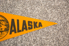 Alaska State Felt Flag // ONH Item 3078 Image 2