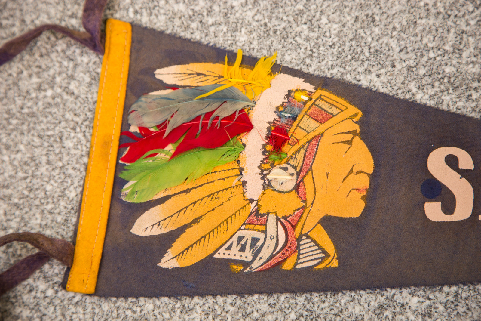 Seattle Washington Felt Flag // ONH Item 3089 Image 1