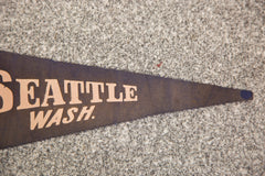 Seattle Washington Felt Flag // ONH Item 3089 Image 2