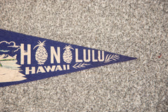 Honolulu Hawaii Felt Flag // ONH Item 3094 Image 2