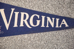 Virginia Old Dominion State Felt Flag // ONH Item 3100 Image 2