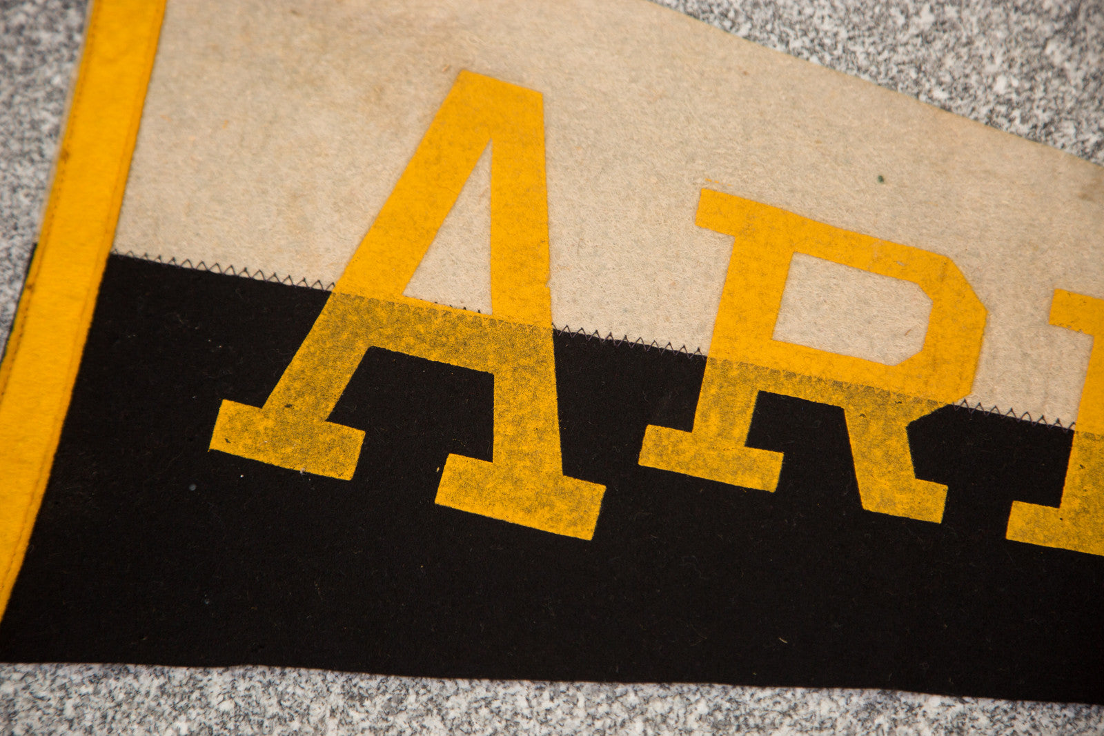 Army Duo Color Felt Flag // ONH Item 3105 Image 1