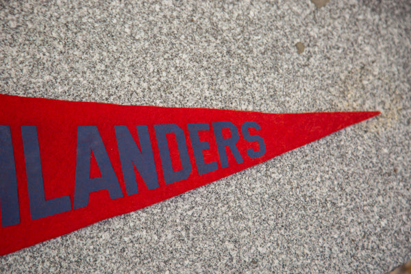 Regional Highlanders Felt Flag // ONH Item 3109 Image 2