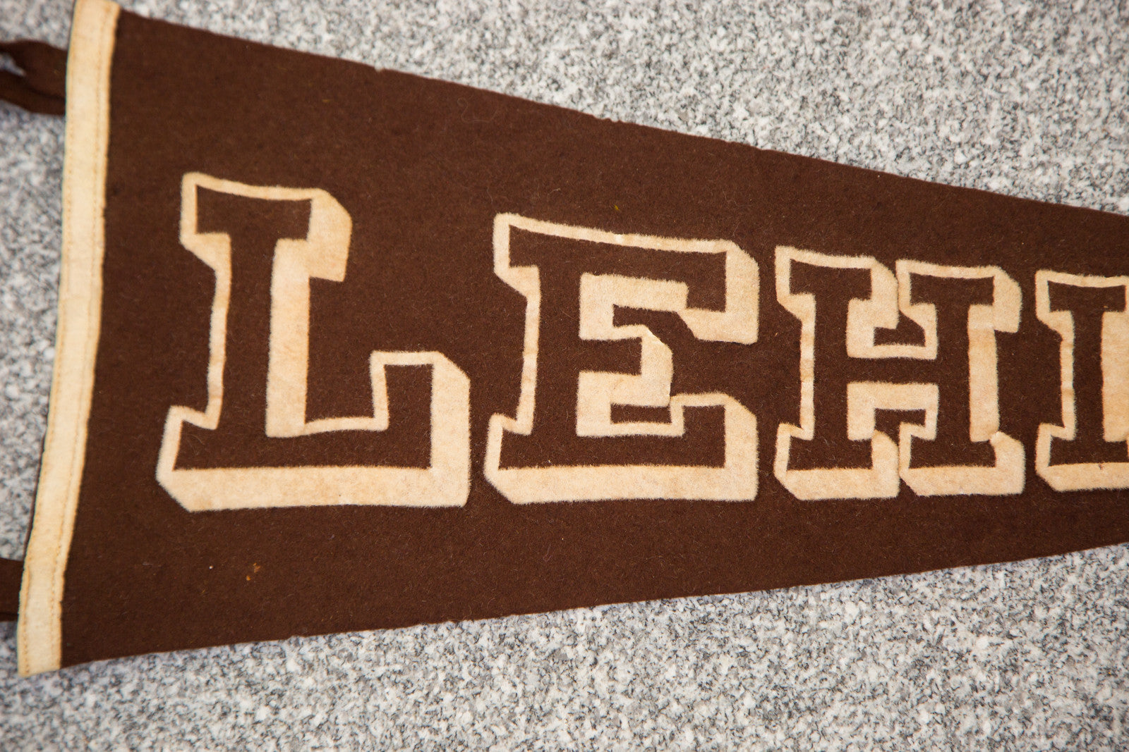 Lehigh School Felt Flag // ONH Item 3110 Image 1