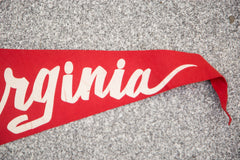 Virginia State with Cities Felt Flag // ONH Item 3117 Image 2