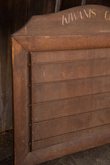 Vintage Kiwanis Wooden Display // ONH Item 3125 Image 3